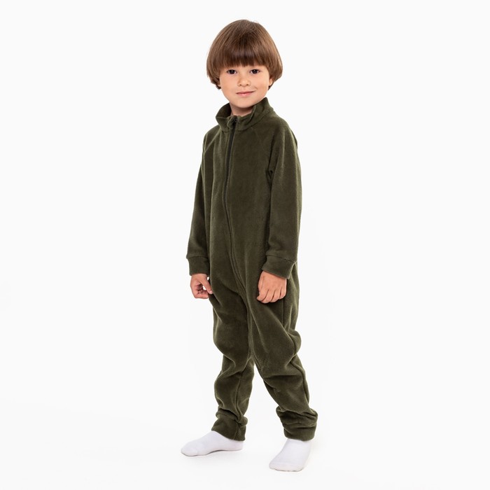 фото Комбинезон для мальчика, цвет хаки, рост 92-98 см юниор текстиль
