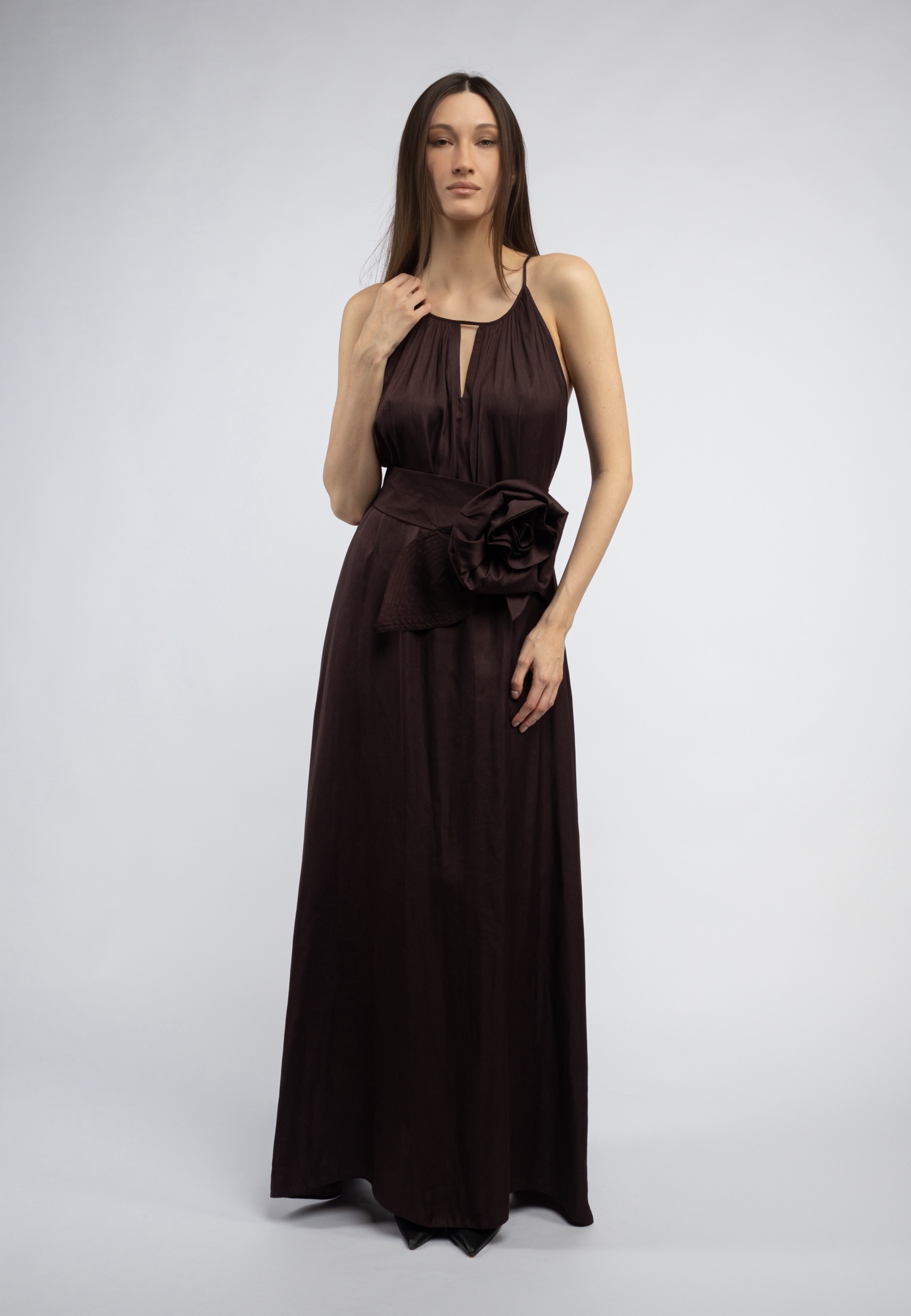 Платье женское Republika woman 2024-385 коричневое M