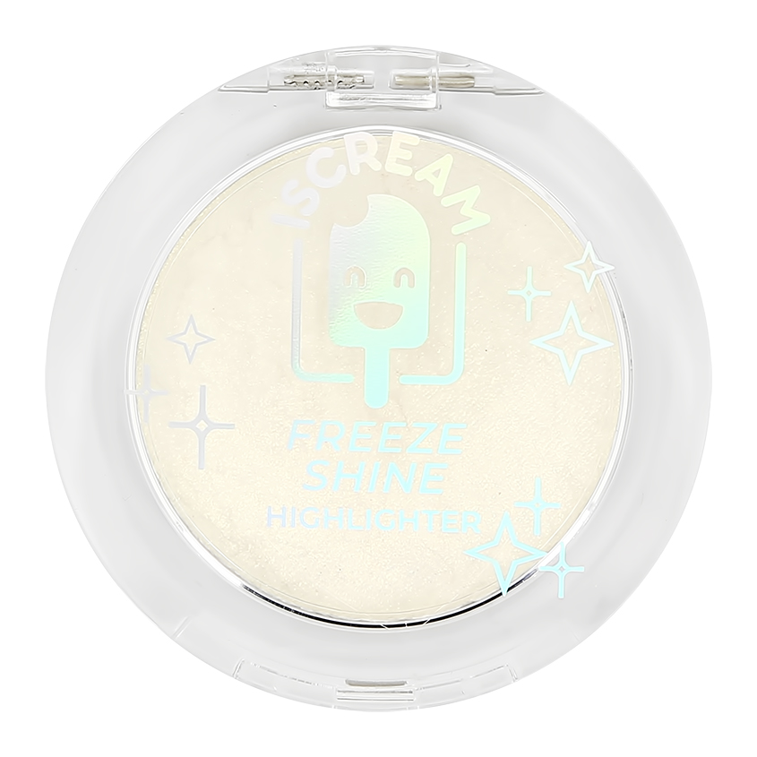 фото Хайлайтер для лица iscream freeze shine мягкий тон 02 gold shine