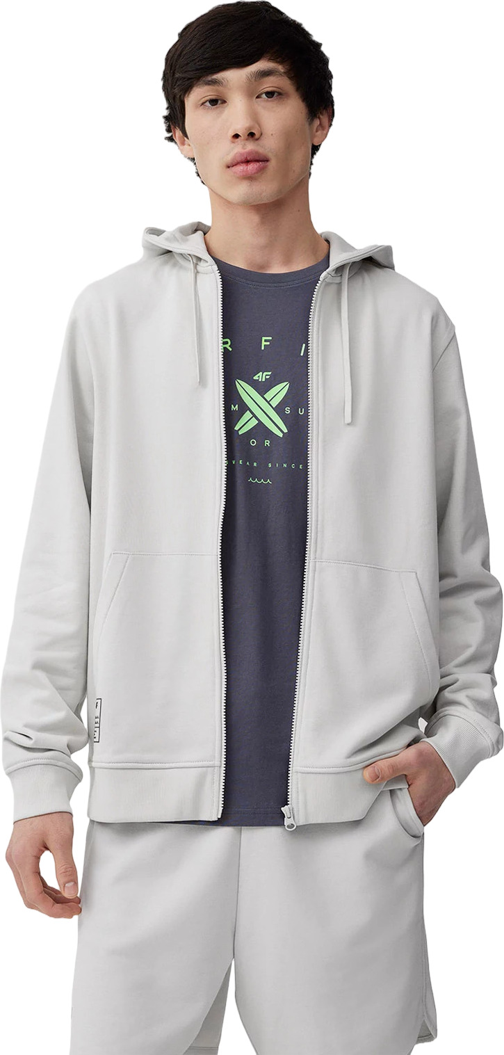 

Толстовка мужская SWEATSHIRT M267 4F серая S, Серый, SWEATSHIRT M267