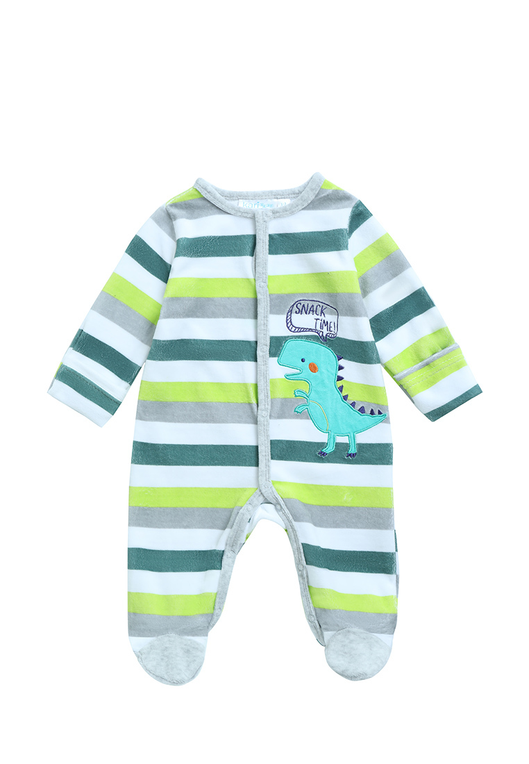 

Комбинезон детский Kari baby AW22B04903508, светло-серый, светло-зеленый, 68, Серый;зеленый, AW22B04903508