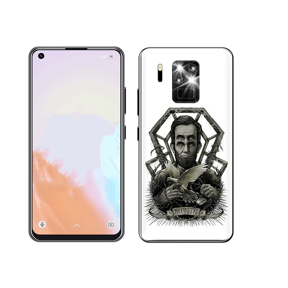 

Чехол MyPads Tocco для Oukitel C18 Pro франклин абстракция, Прозрачный, Tocco