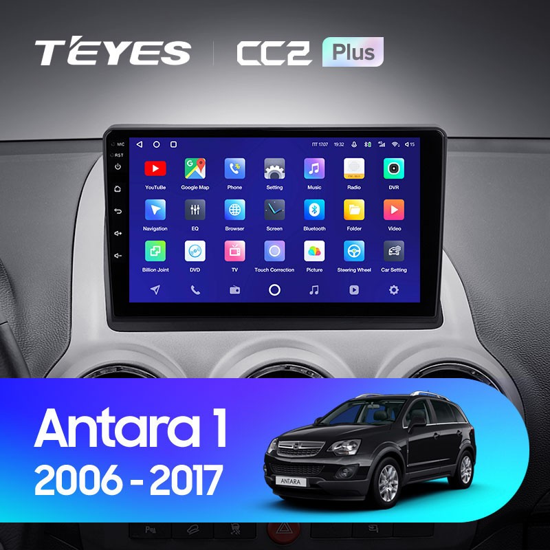 

Автомобильная магнитола Teyes CC2 Plus 4/64 Opel Antara 1 (2006-2017), CC2 Plus