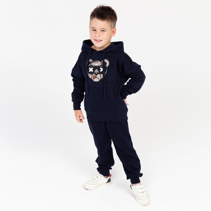 

Брюки для мальчика, цвет синий, рост 128 см