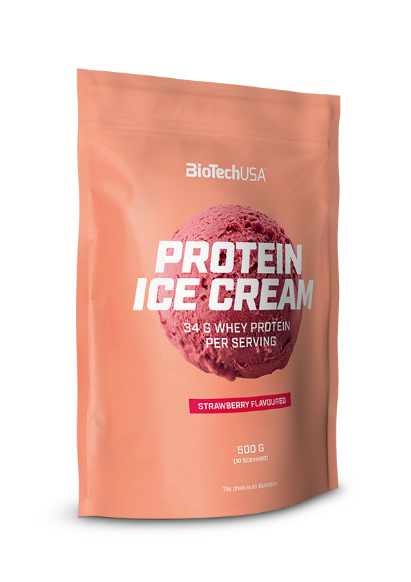 

Смесь для мороженного BioTechUSA Protein ice Cream 500 г клубника