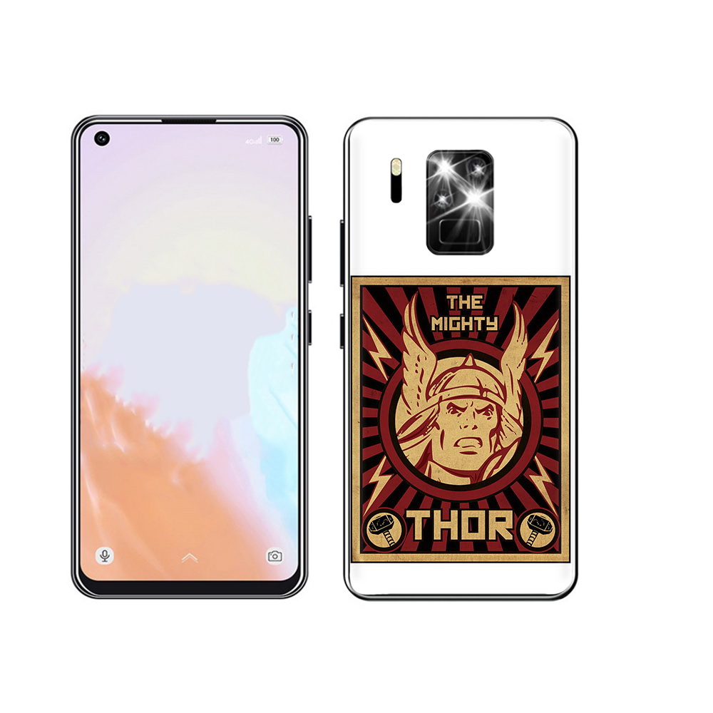 

Чехол MyPads Tocco для Oukitel C18 Pro тор лицо, Прозрачный, Tocco