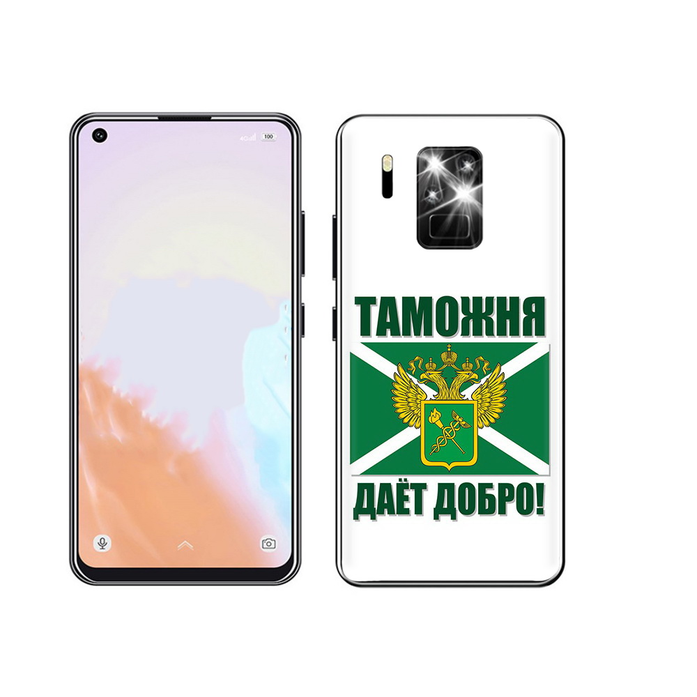 

Чехол MyPads Tocco для Oukitel C18 Pro таможня, Прозрачный, Tocco