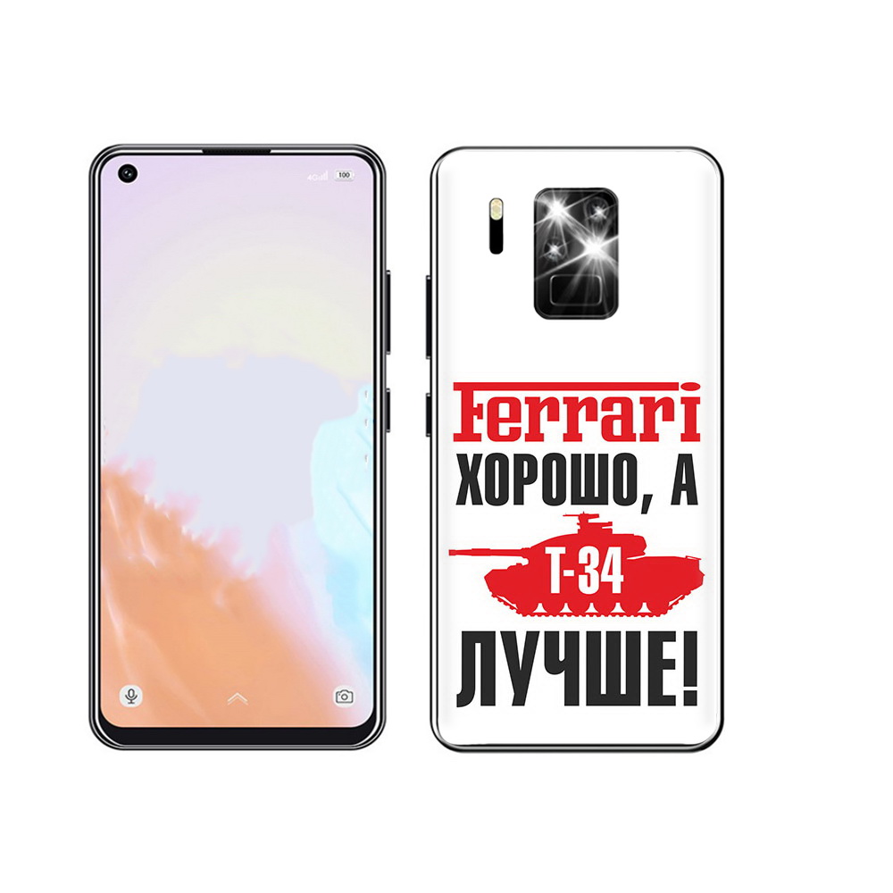 

Чехол MyPads Tocco для Oukitel C18 Pro т 34 лучше, Прозрачный, Tocco