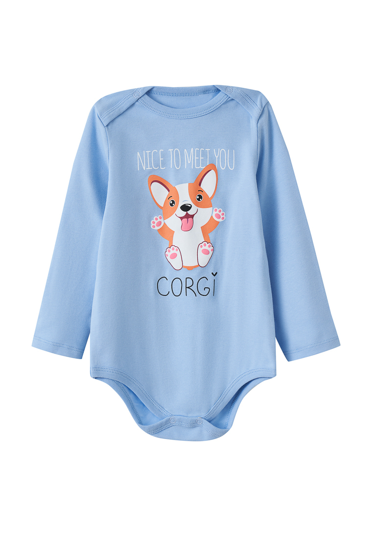 

Боди детское Kari baby AW22B09903711, голубой, 92, AW22B09903711
