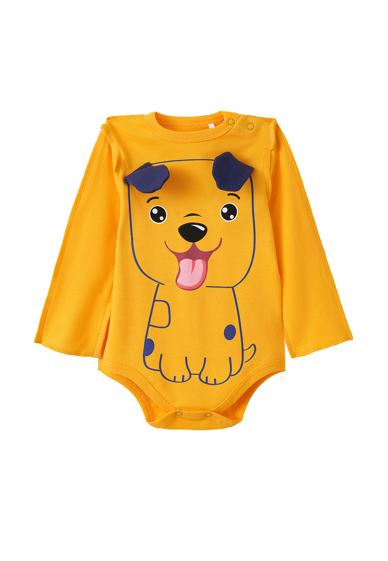 

Боди детское Kari baby AW22B09803711, темно-желтый, 80, AW22B09803711