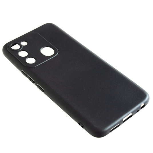 

Силиконовый чехол TPU Case матовый для TECNO Spark Go 2022 черный