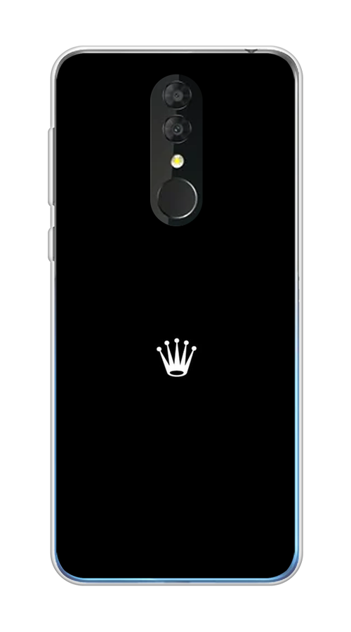 

Чехол Awog на Alcatel 3 5053Y (2019)/Алкатель 3 5053Y (2019) "Белая корона на черном фоне", Разноцветный, 170550-7