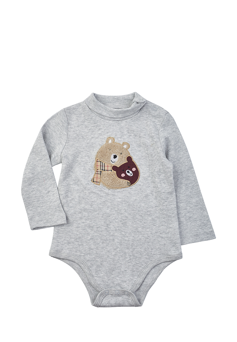 

Боди детское Kari baby AW22B01603307, серый, 80, AW22B01603307