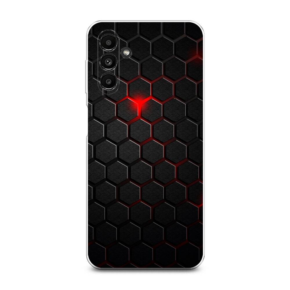 

Чехол Awog для Samsung Galaxy A14 5G "Фон соты красные", 2107250-3