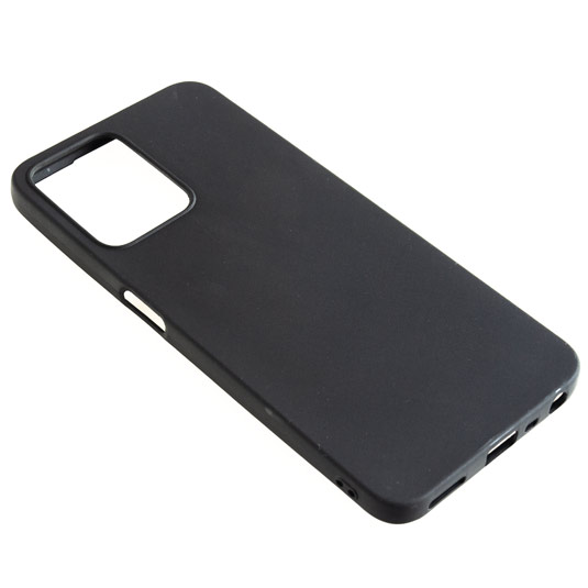 

Силиконовый чехол TPU Case матовый для Realme C35 черный