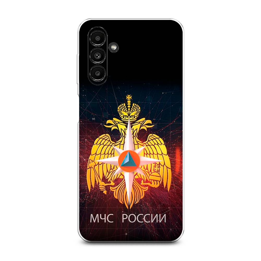 

Чехол Awog на Samsung А14 5G "МЧС России", Черный;желтый;красный, 2107250-5
