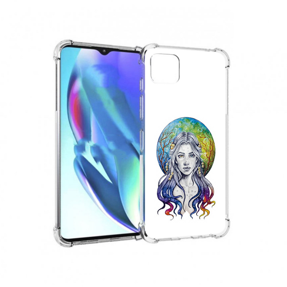 

Чехол MyPads Tocco для Motorola Moto G50 девушка с красивыми волосами (PT227066.350.313), Прозрачный, Tocco