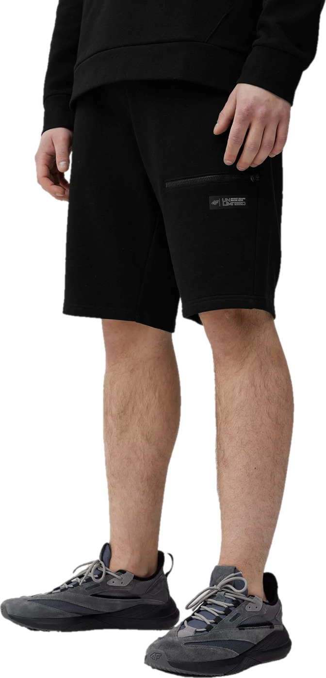 

Спортивные шорты мужские SHORTS CAS M057 4F черные 2XL, Черный, SHORTS CAS M057
