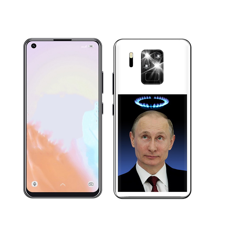 

Чехол MyPads Tocco для Oukitel C18 Pro святой газ, Прозрачный, Tocco