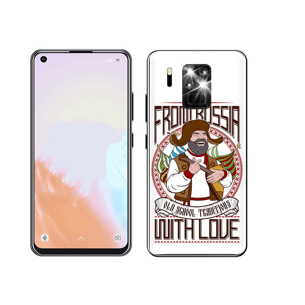 

Чехол MyPads Tocco для Oukitel C18 Pro русский мужчина, Прозрачный, Tocco