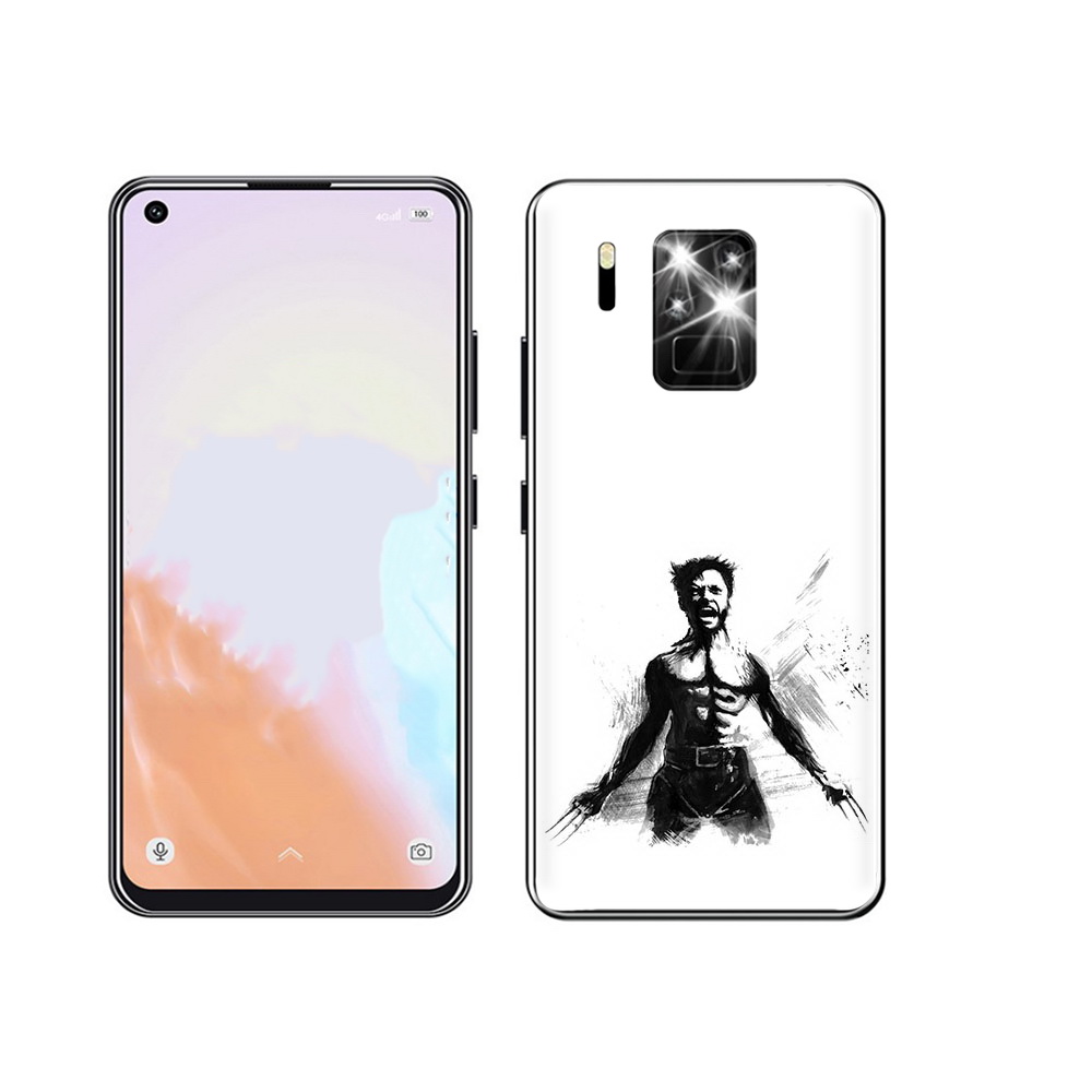 

Чехол MyPads Tocco для Oukitel C18 Pro росомаха, Прозрачный, Tocco