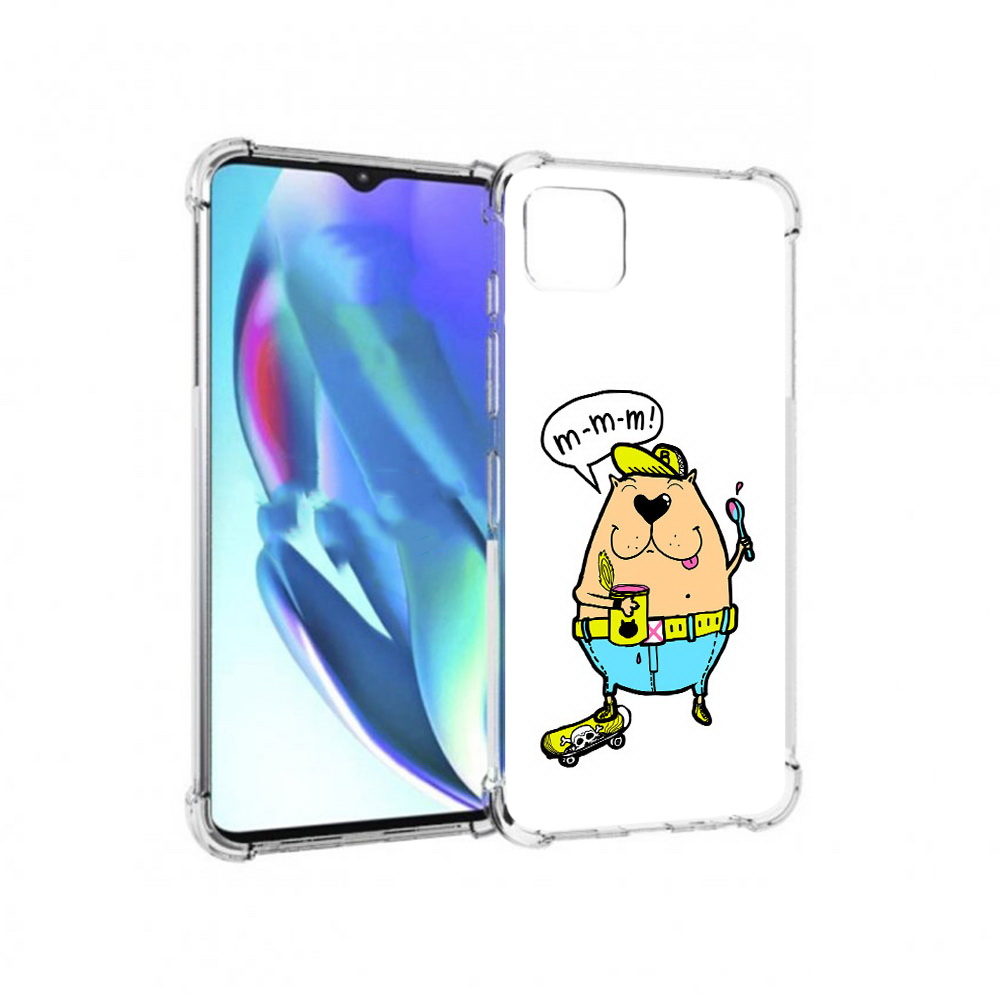 

Чехол MyPads Tocco для Motorola Moto G50 Бобр (PT227066.350.30), Прозрачный, Tocco