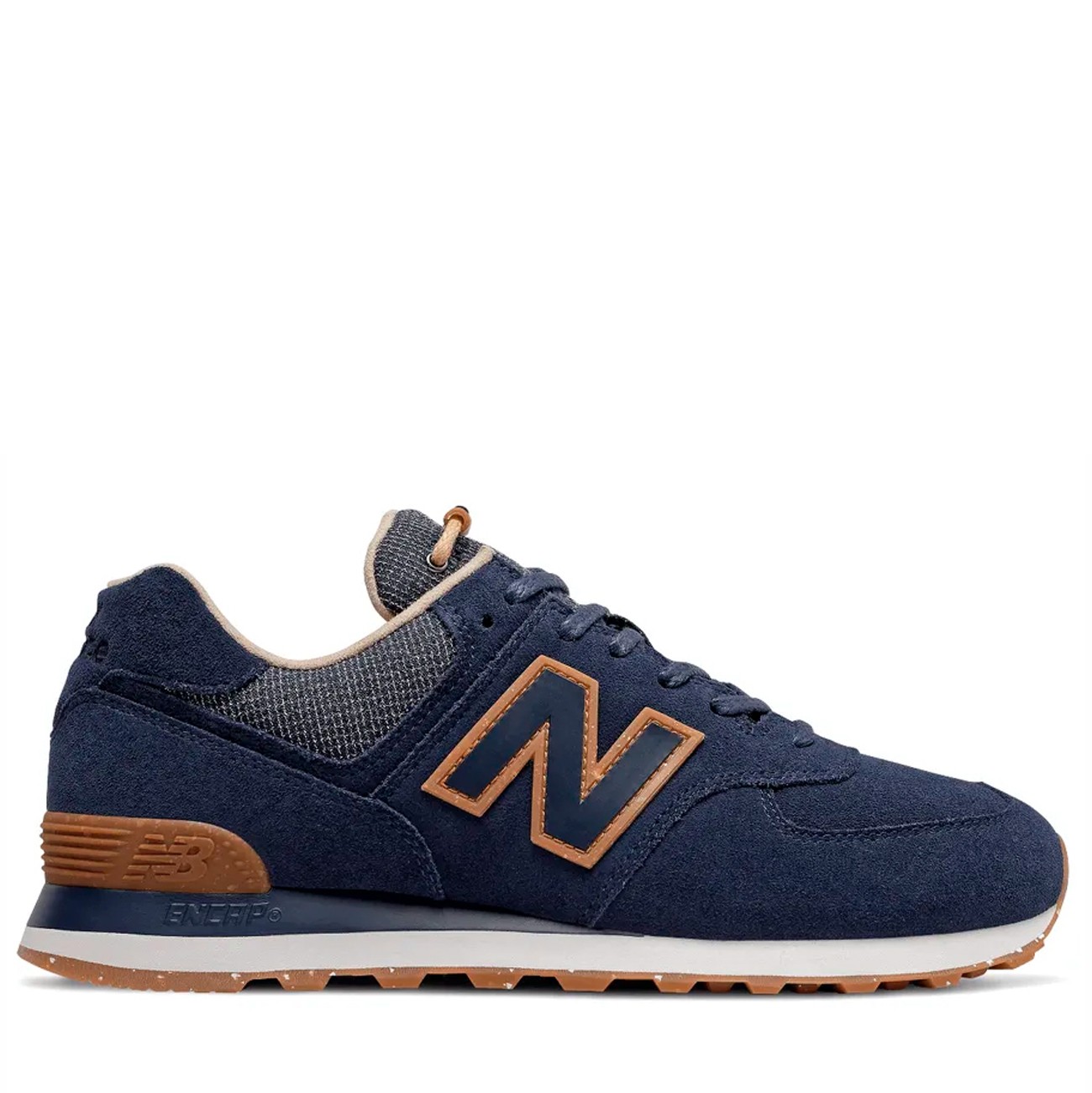 

Кроссовки мужские New Balance ML574 синие 42 EU, Синий, ML574