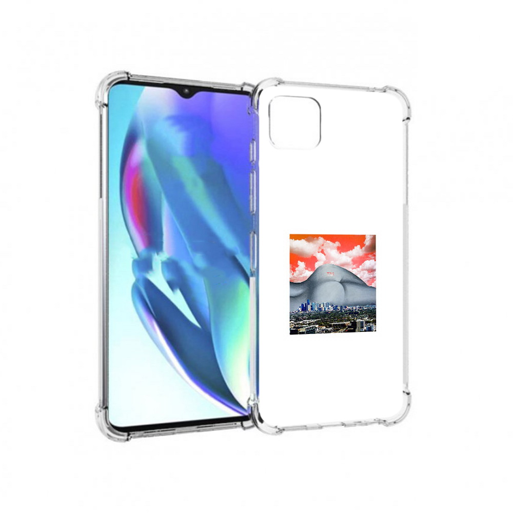 

Чехол MyPads Tocco для Motorola Moto G50 город с девушкой на фоне (PT227066.350.297), Прозрачный, Tocco
