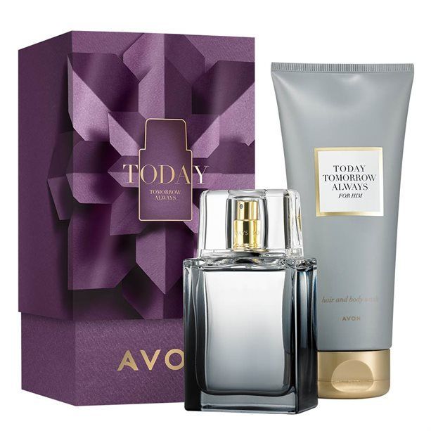 Подарочный парфюмерно-косметический набор AVON Today. Tomorrow. Always для него