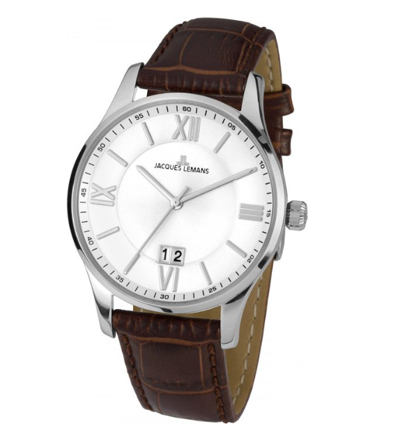 

Наручные часы мужские Jacques Lemans 1-1845B коричневые, 1-1845B