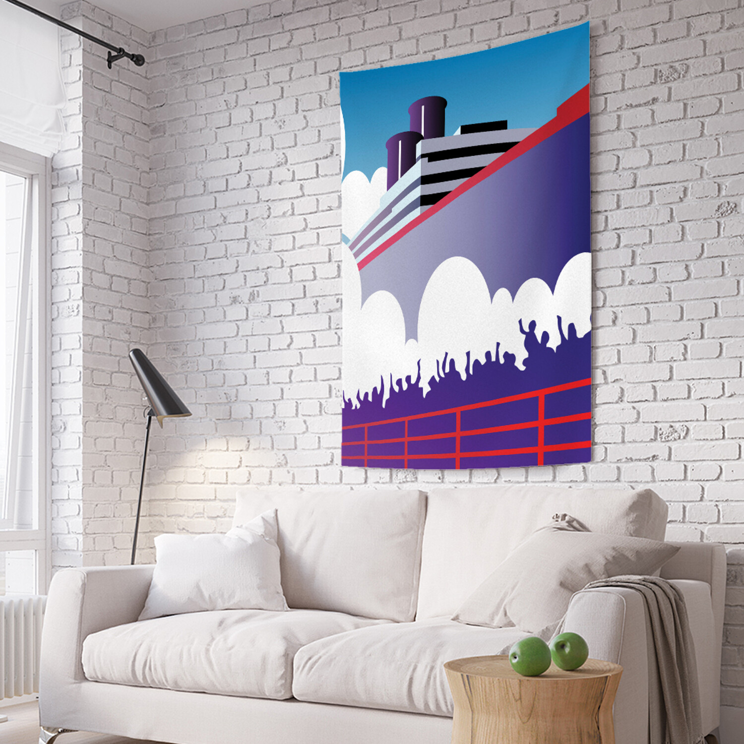 

Вертикальное фотопанно на стену JoyArty Встреча лайнера 150x200 см, Встреча лайнера
