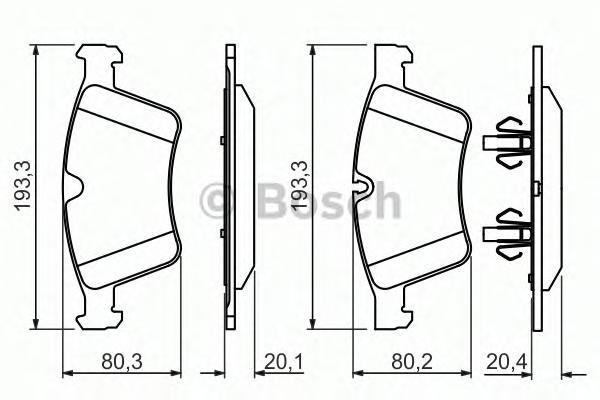 

Колодки дисковые передние disk 19' mb x164 3.2cdi/3.5cdi/4.5cdi 06> 0 986 494 427