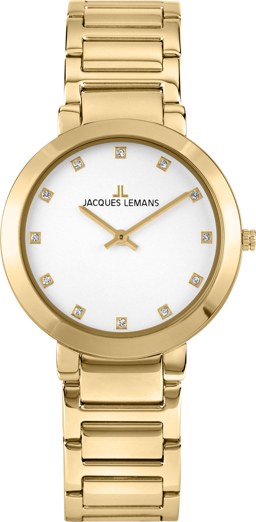 Наручные часы женские Jacques Lemans 1-1842P золотистые