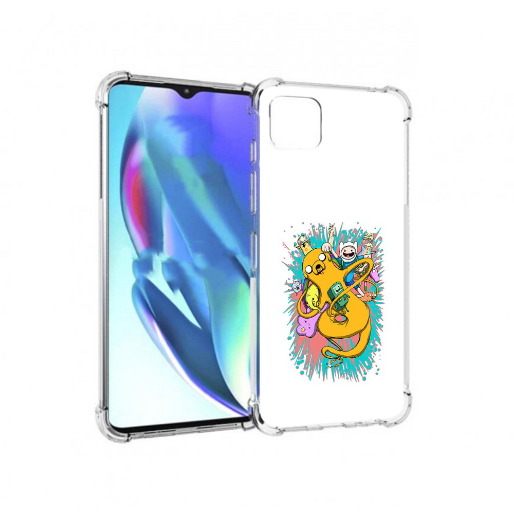 

Чехол MyPads Tocco для Motorola Moto G50 время приключений рисунок (PT227066.350.276), Прозрачный, Tocco