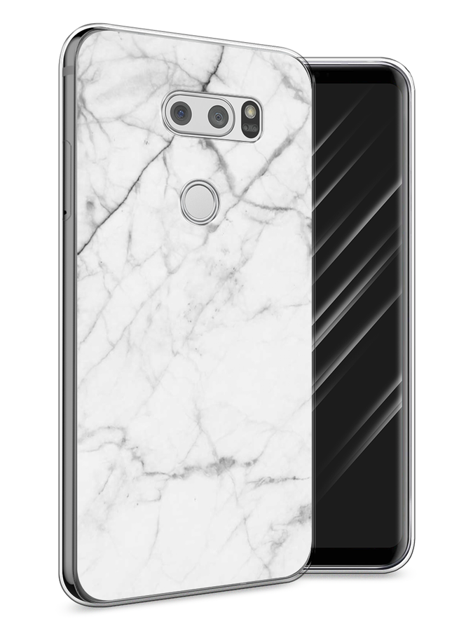 

Чехол Awog на LG V30 "Светлый мрамор", Серый, 83050-3