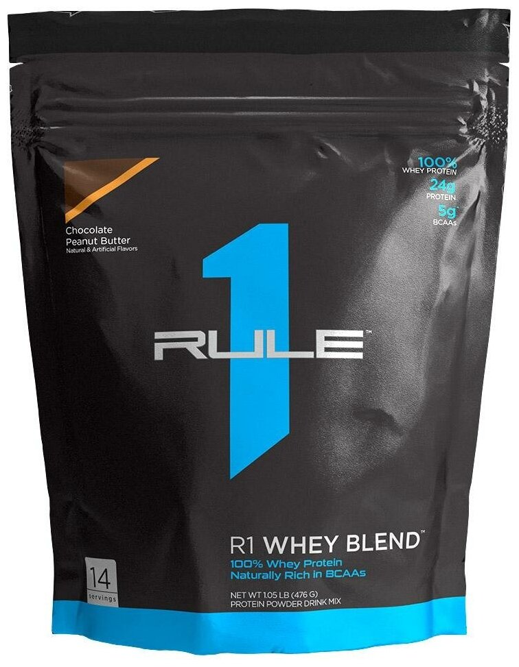 фото Сывороточный протеин rule one whey blend 500 г (шоколадно-арахисовое масло) rule one proteins