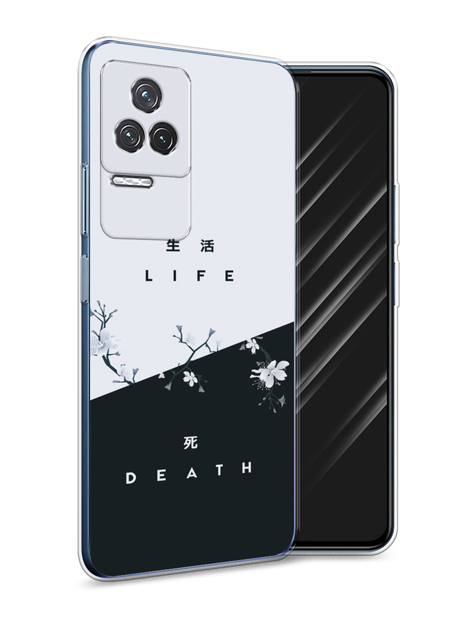 

Чехол Awog на Xiaomi Redmi K50 "Life and death", Разноцветный, 312250-7