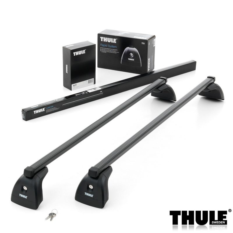 

Багажник Thule SquareBar на стальных дугах для Fiat Qubo