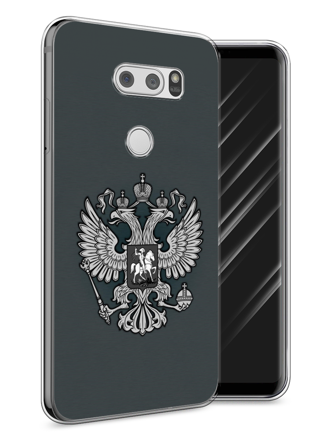 

Чехол Awog на LG V30 "Герб России серый", 83050-5