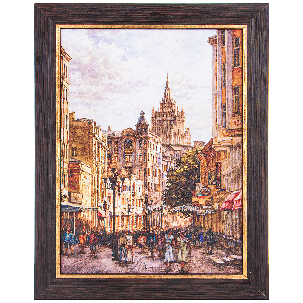 

Картина В Раме Венге с Золотом 30*40 см, 5504222
