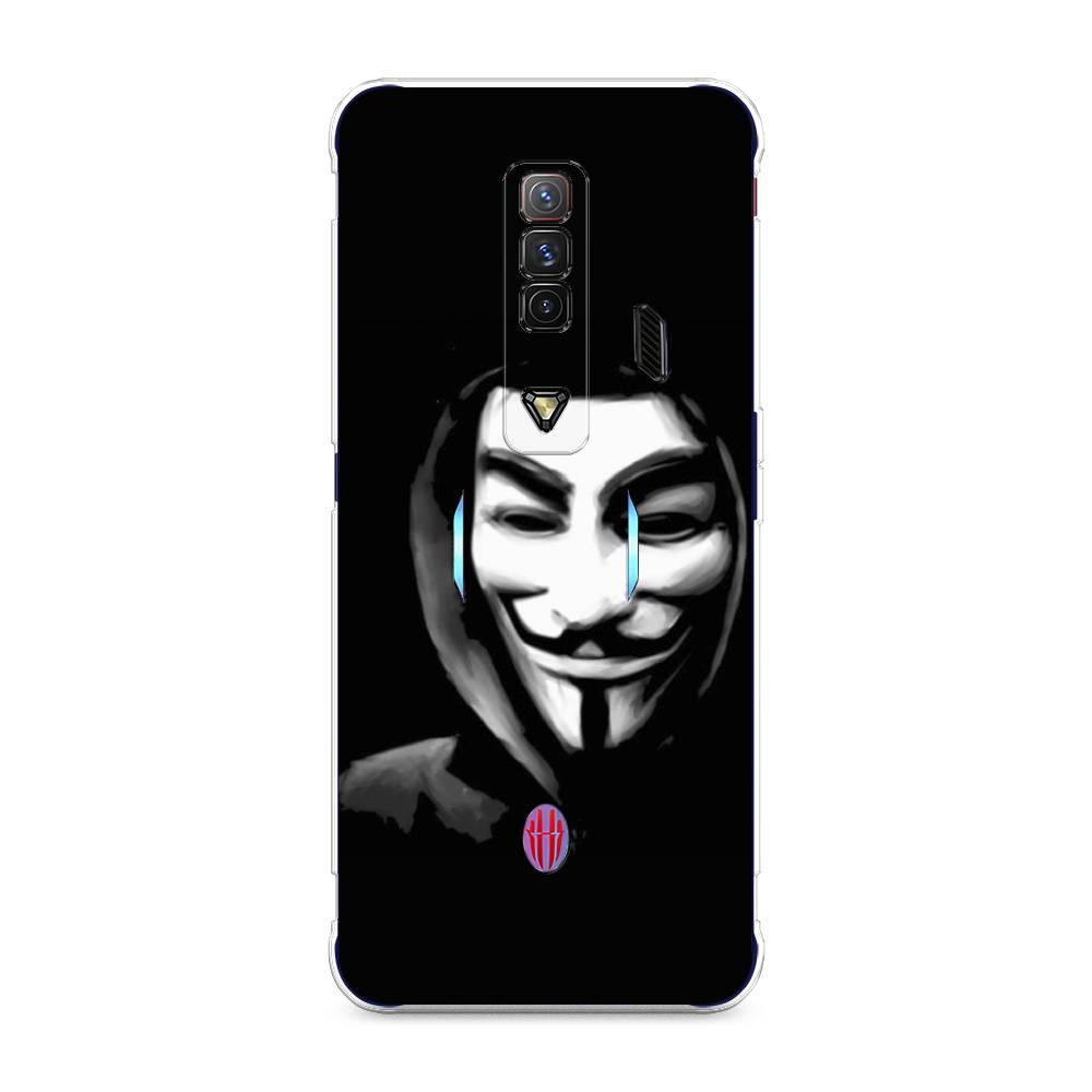 

Чехол Awog на ZTE Nubia Red Magic 7 / ЗТЕ Нубиа Ред Мэджик 7 "Анонимус", Разноцветный, 135950-5