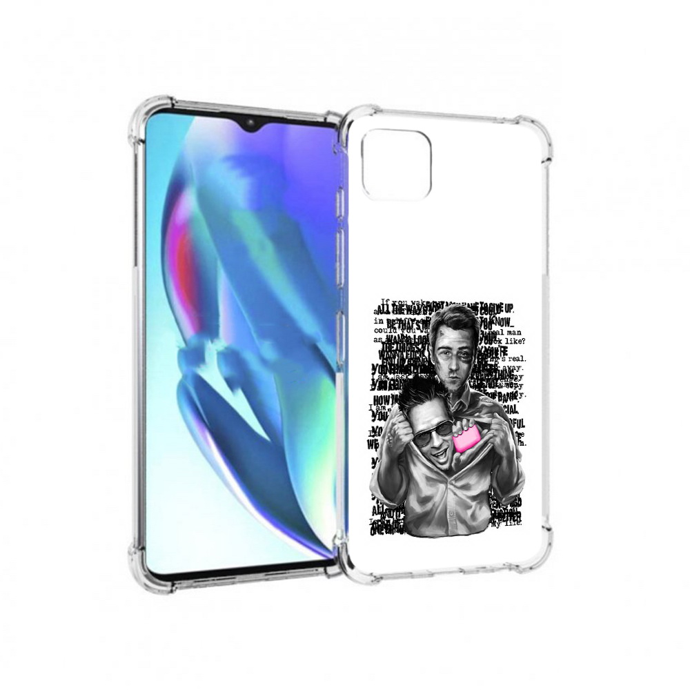 

Чехол MyPads Tocco для Motorola Moto G50 бойцовский клуб (PT227066.350.242), Прозрачный, Tocco