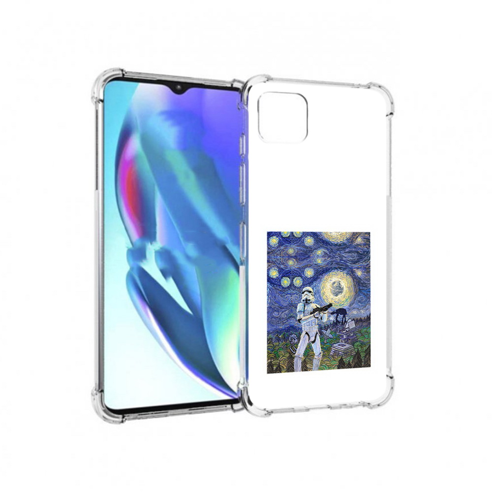 

Чехол MyPads Tocco для Motorola Moto G50 star wars звездная ночь (PT227066.350.23), Прозрачный, Tocco