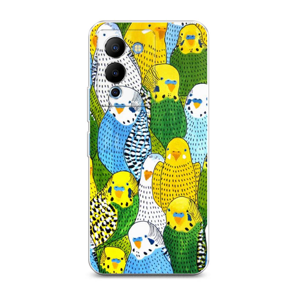 

Чехол Awog на Infinix Note 12 G96 "Попугаи", Разноцветный, 3101550-1