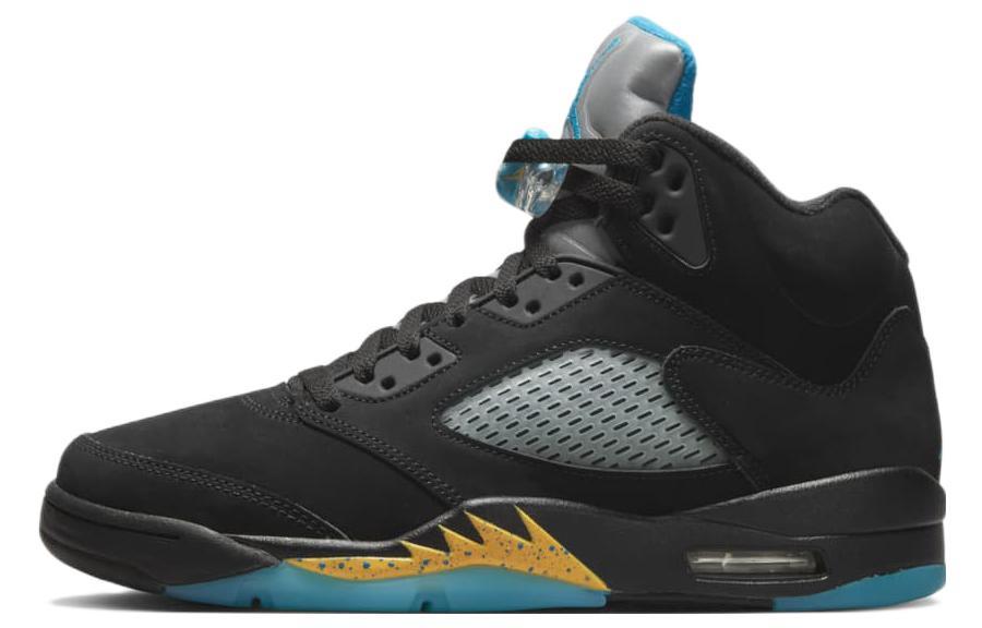 

Кеды унисекс Jordan Air Jordan 5 Aqua черные 40 EU, Черный, Air Jordan 5 Aqua