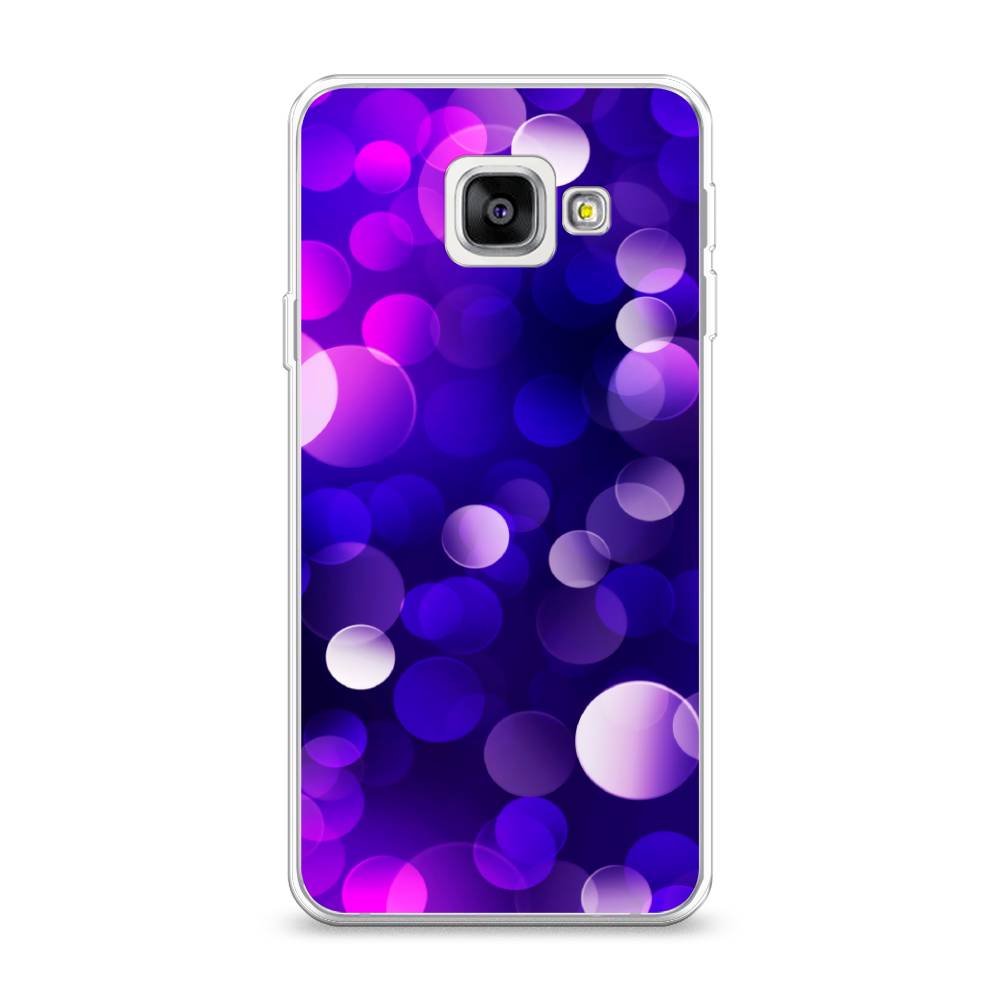 

Чехол на Samsung Galaxy A3 2016 "Абстракция 27", Фиолетовый, 20250-3