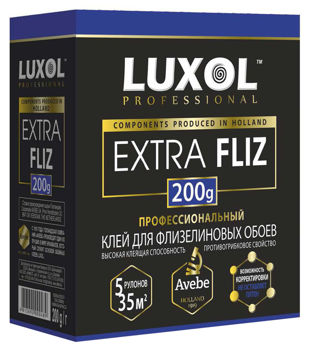 фото Клей обойный luxol extra fliz (professional) 200г