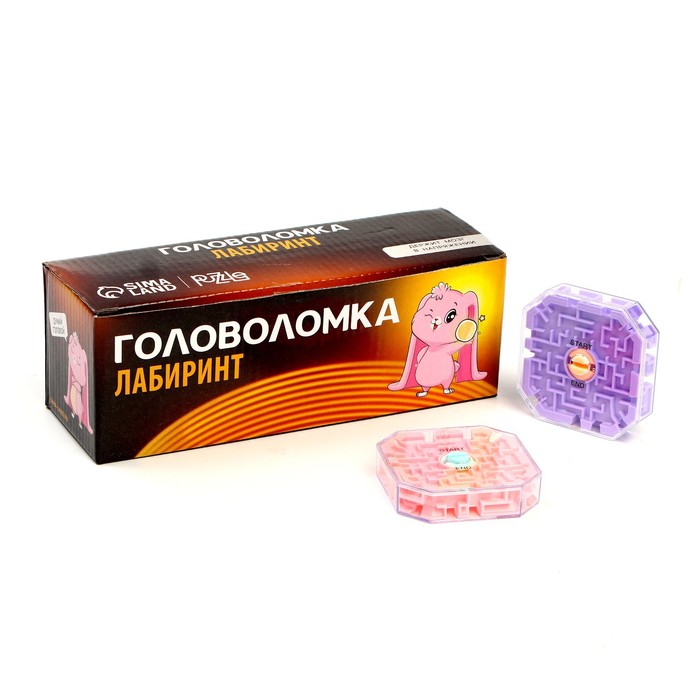 

Головоломка-лабиринт «Думай головой», МИКС