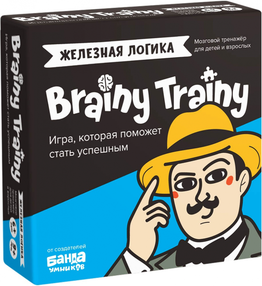 

Игра-головоломка Brainy Trainy Железная логика