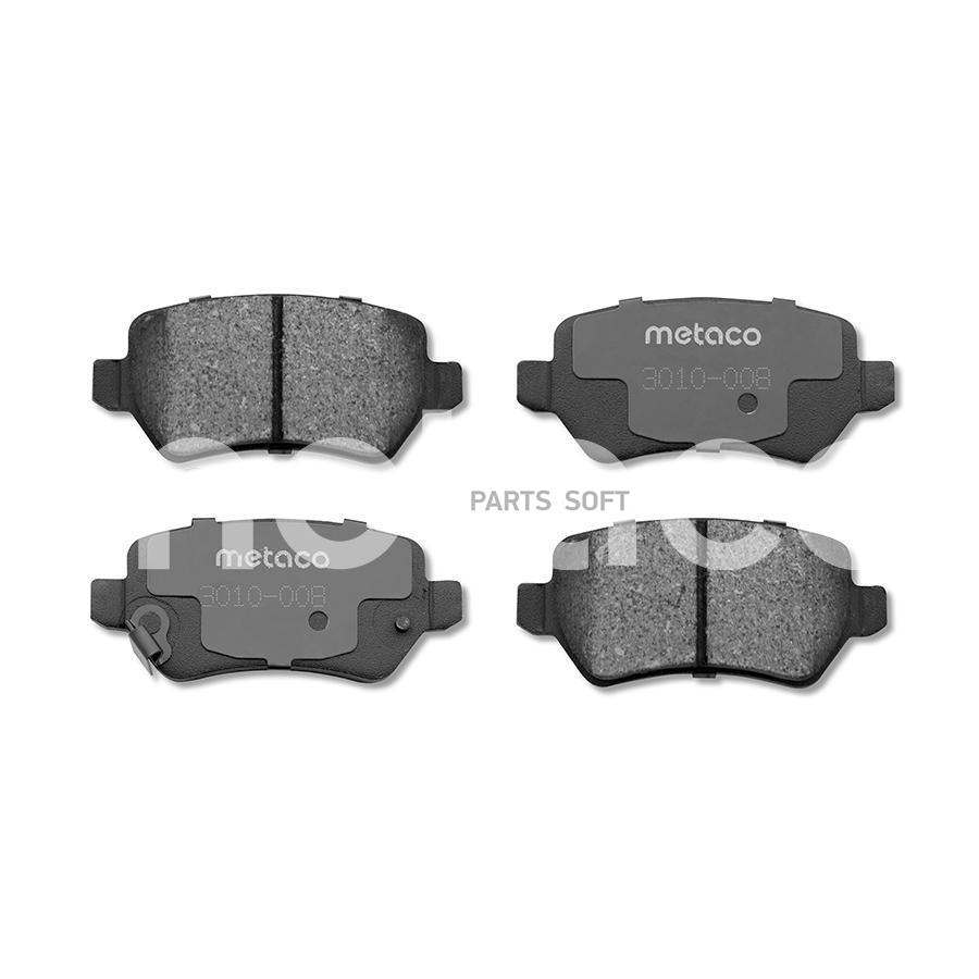 

Тормозные колодки METACO 3010-008